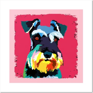 Miniature Schnauzer Pop Art - Dog Lover Gifts Posters and Art